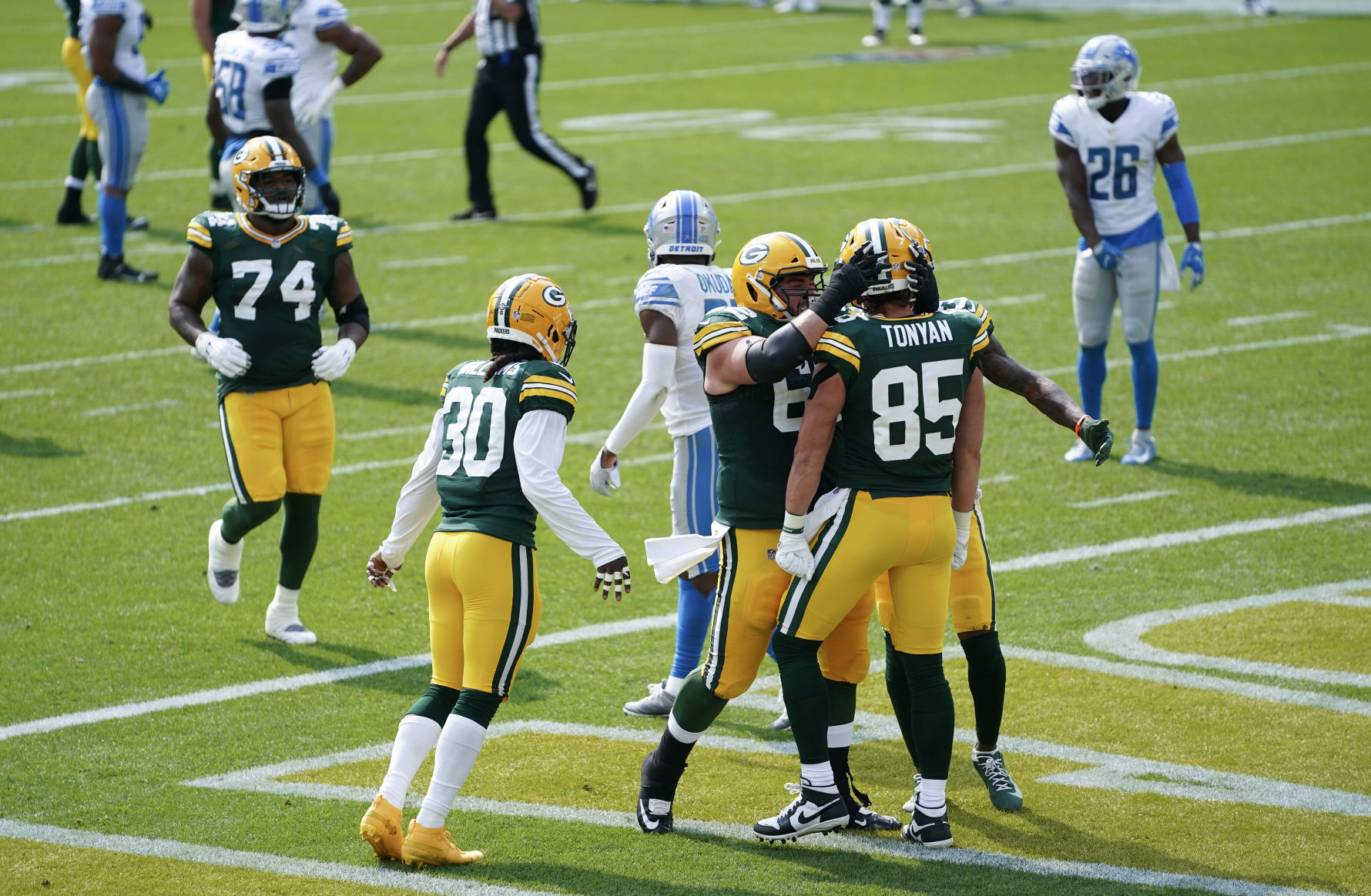 Packers 42, Lions 21